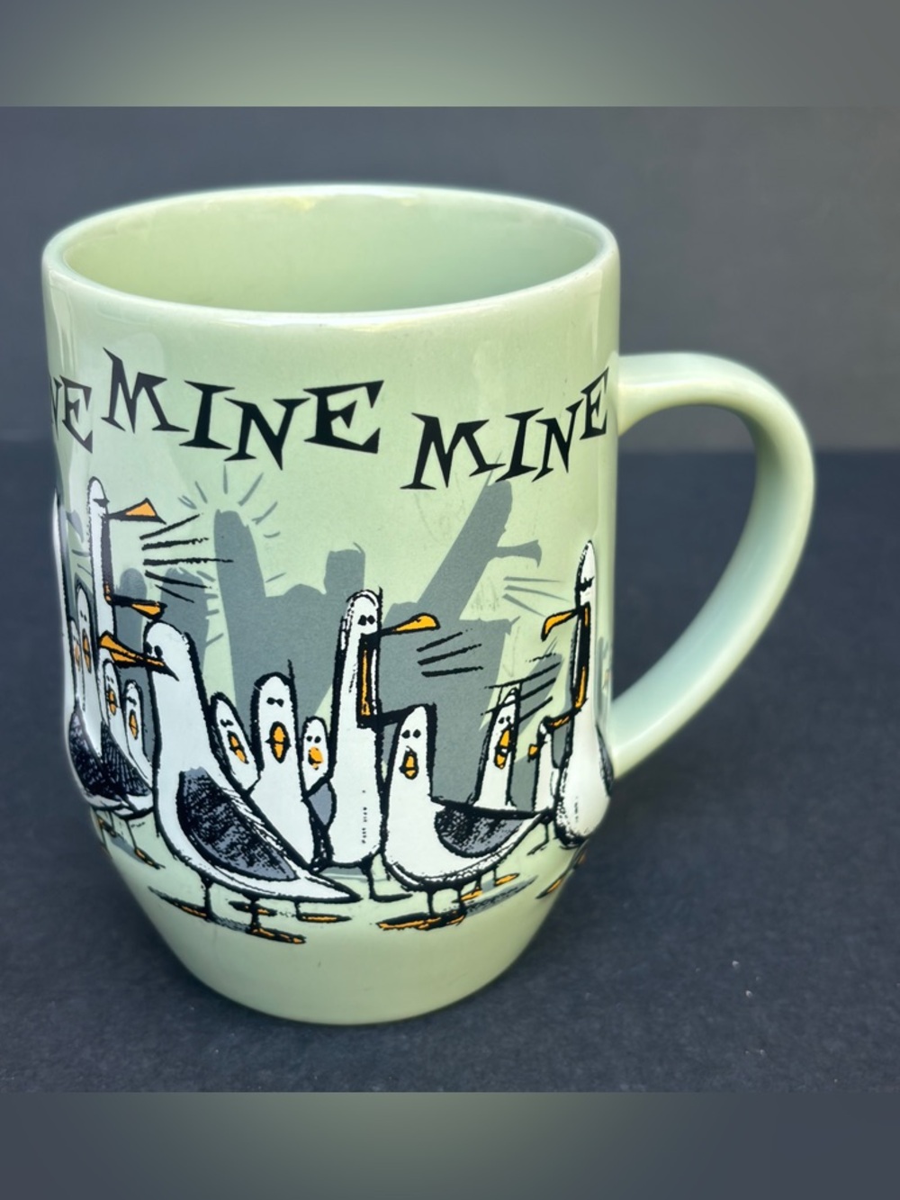 Disney Light Green Seagull Ceramic Mug